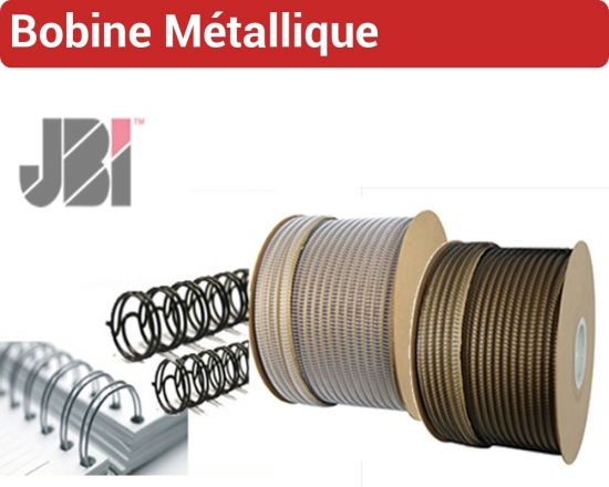 Bobine métallique Wire-O, JBI RMB JBI N° 4 - Bobine Métallique JBI