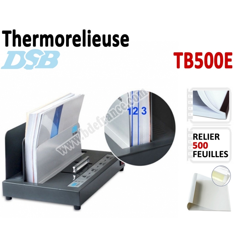Machine à relier électrique thermofusible, machine à relier thermique A4,  reliure à chaud pour contrat de document avec épaisseur maximale de reliure