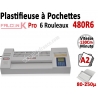 Plastifieuse à Pochettes A2 Pro - 6 Rouleaux