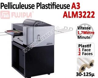 Pelliculeuse & Plastifieuse A3 - Entièrement automatique 30-125µ ALM3222 FUJIPLA N°3 Plastifieuse en continu