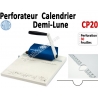 Perforateur Manuelle en demi-lune- pour calendrier Coupe par 30 feuilles