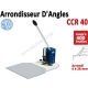 Machine à arrondir CCR40  -  Sans Outils Inclus 4, 6, 9, 12, 18, 28 mm CCR40 CYKLOS Arrondisseur d'angles