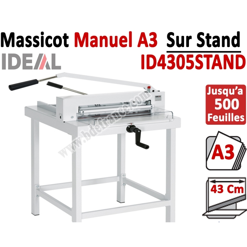 Massicot A3+Table 400 Feuille