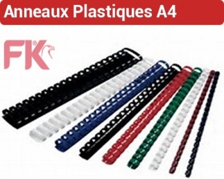 Spirales De Reliure 23 Anneaux - 15,9 Mm (5/8"), Division 2:1 - Lot De 50, Couleur Blanc - Pour Documents A4