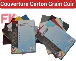 Couverture Carton Grain Cuir CG FALCONK 13- Couverture Carton Grain Cuir A4 & A3