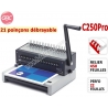 Perforelieur Manuel 22 Pages A4 GBC - Anneaux Plastiques,Relier 450 feuilles