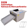 Raineuse Automatique : 34cm - Raineuse & Micro-perfo  80 à 400gr/m²