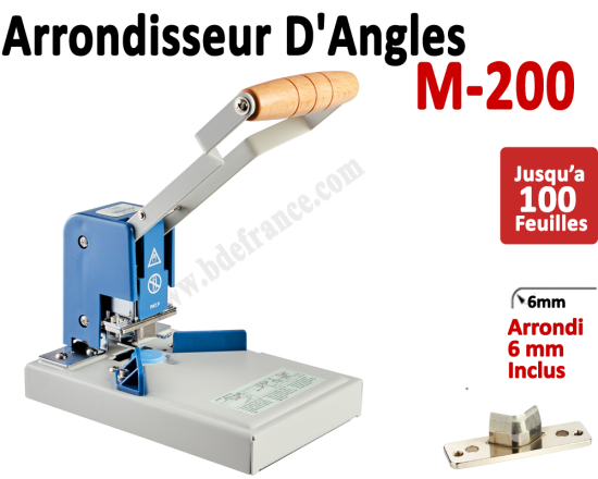 Machine à arrondir M-200 - 1 outils inclus 6 mm M-200 FALCONK Arrondisseur d'angles