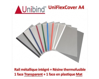 Couverture Unibind UniFlexCover Couverture Unibind UniFlexCover BDE C - Consommable Pour Reliure Thermique