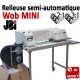 Relieuse automatique 3:1/2:1 Metal - Relier jusqu'au 250 feuilles (1-1/4) Wob MINI JBI N°5 Machines à relier professionnelles