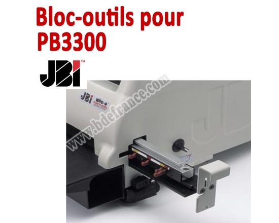 Bloc-outils pour Perforateur PB3000  JBI Machine à relier par anneaux
