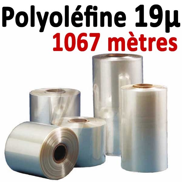 Film polyoléfine19µ#1067 métres