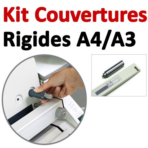 Kit pour couvertures rigides A4/A3 # ELITE XT #REF 707002
